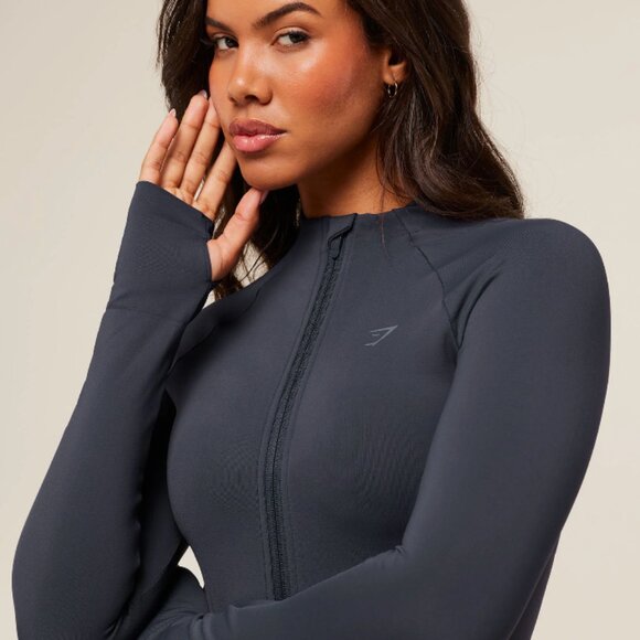 Gymshark Soft Sculpt Zip Up Jacket - Picture 7 of 9